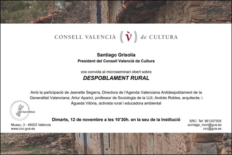 microseminario sobre despoblación