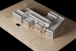 Maqueta del Centro de Salud de Burjassot